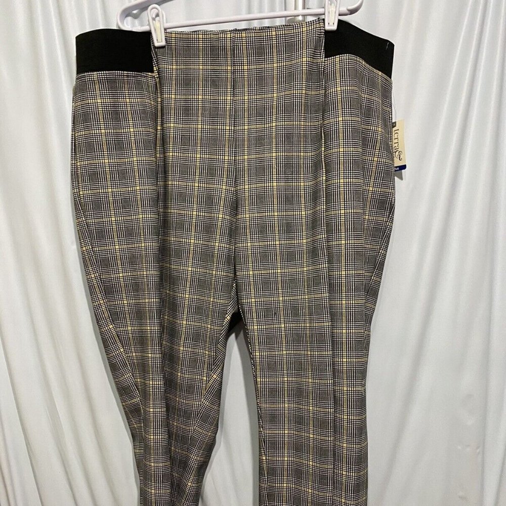 NEW LADIES TERRA&SKY LEGGINGS SIZE 3X (24W-26W) STRETCHY